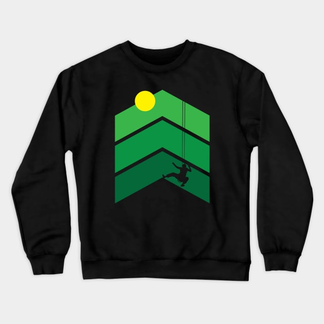 Mountain Climber Crewneck Sweatshirt by AVEandLIA